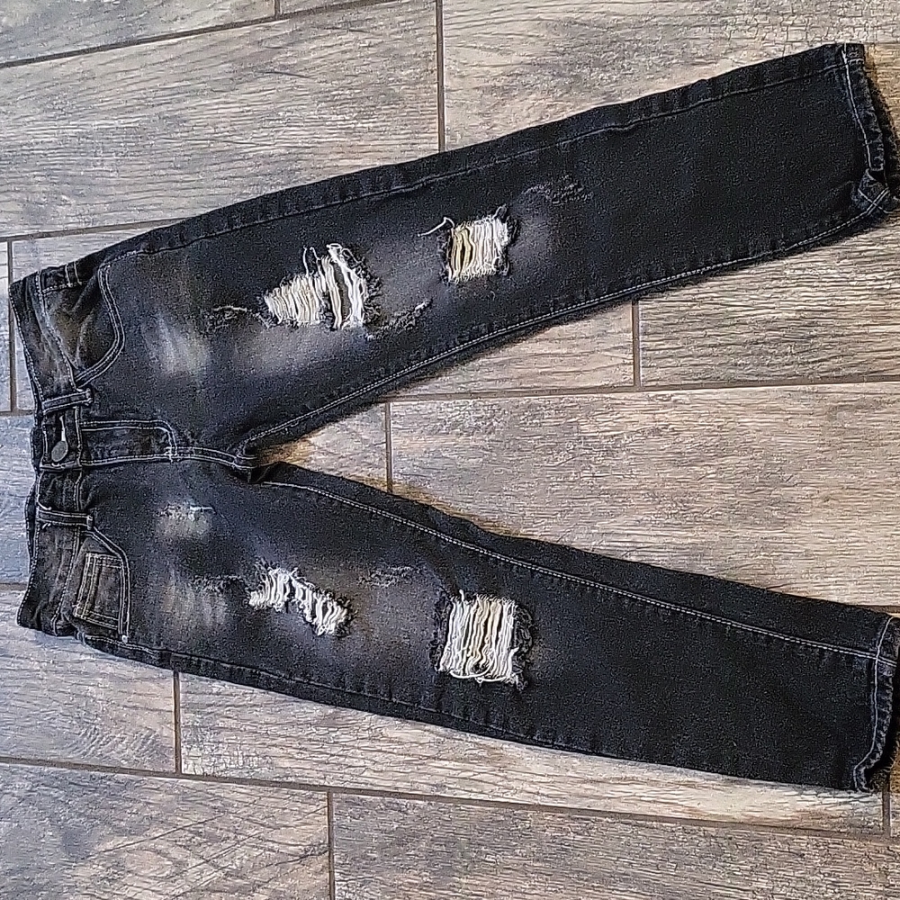 Boys-Mix/Match 2 for $10 Black Distressed Jeans